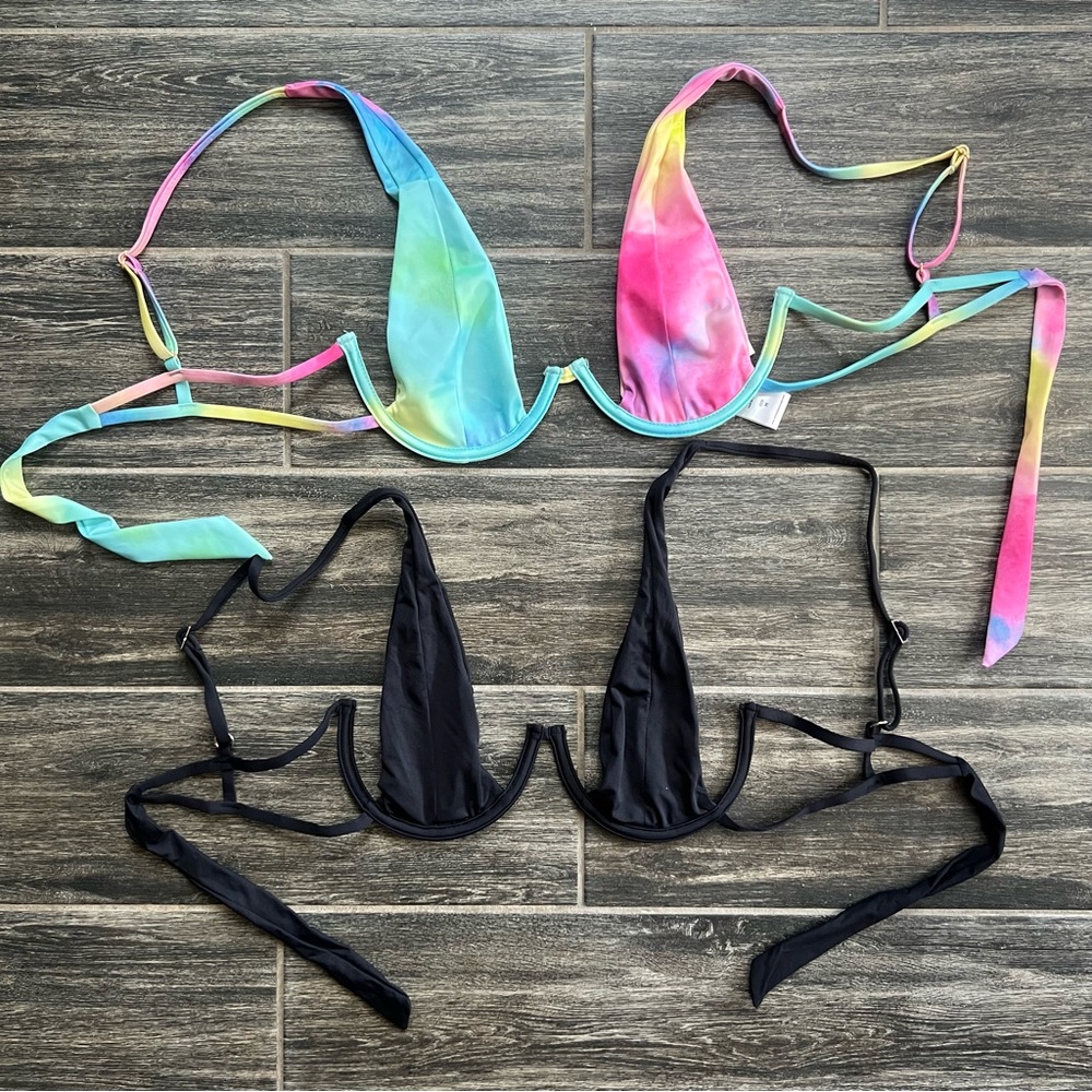 Two Bikini Tops